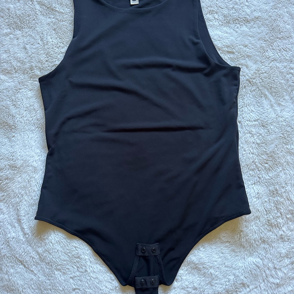 Only Black Sleeveless Bodysuit